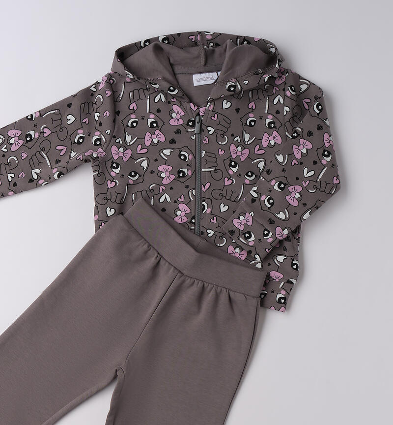 Tuta bambina Sarabanda GRIGIO SCURO-0564