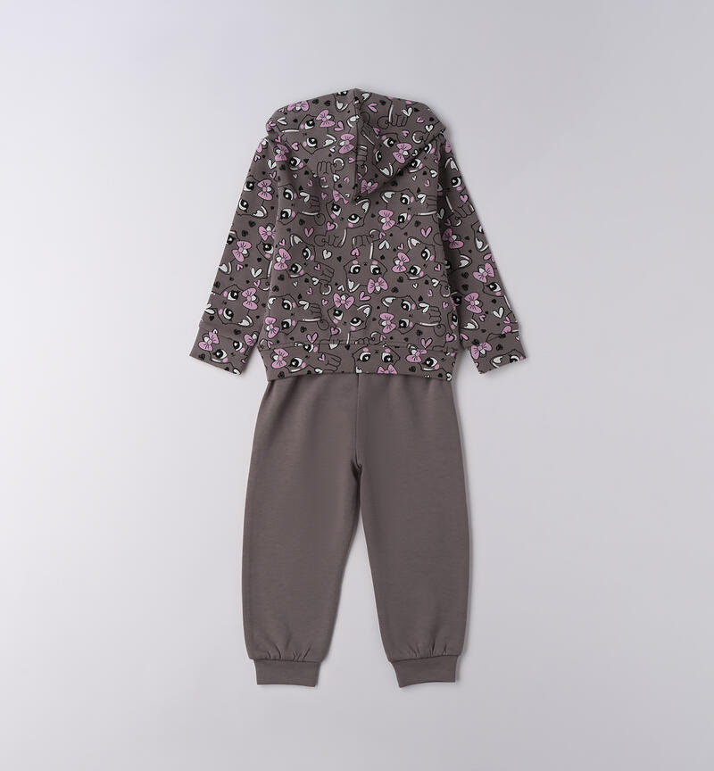 Tuta bambina Sarabanda GRIGIO SCURO-0564