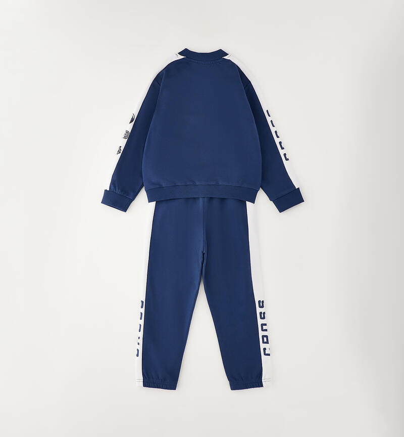 Cotton baby tracksuit BLU-3656