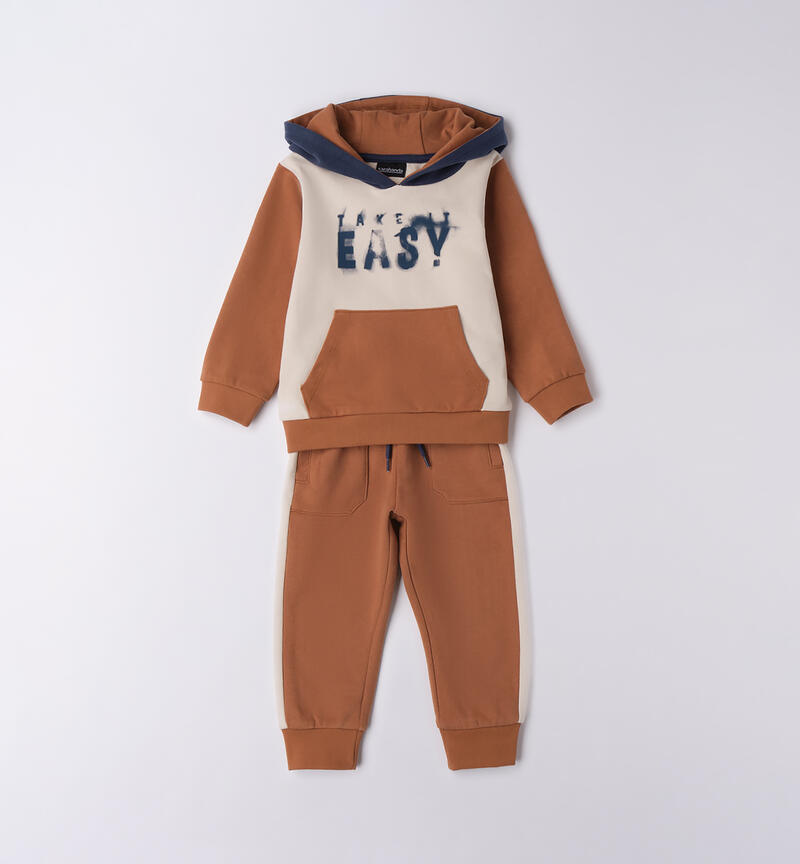 Tuta bambino sportiva ECRU'-0164