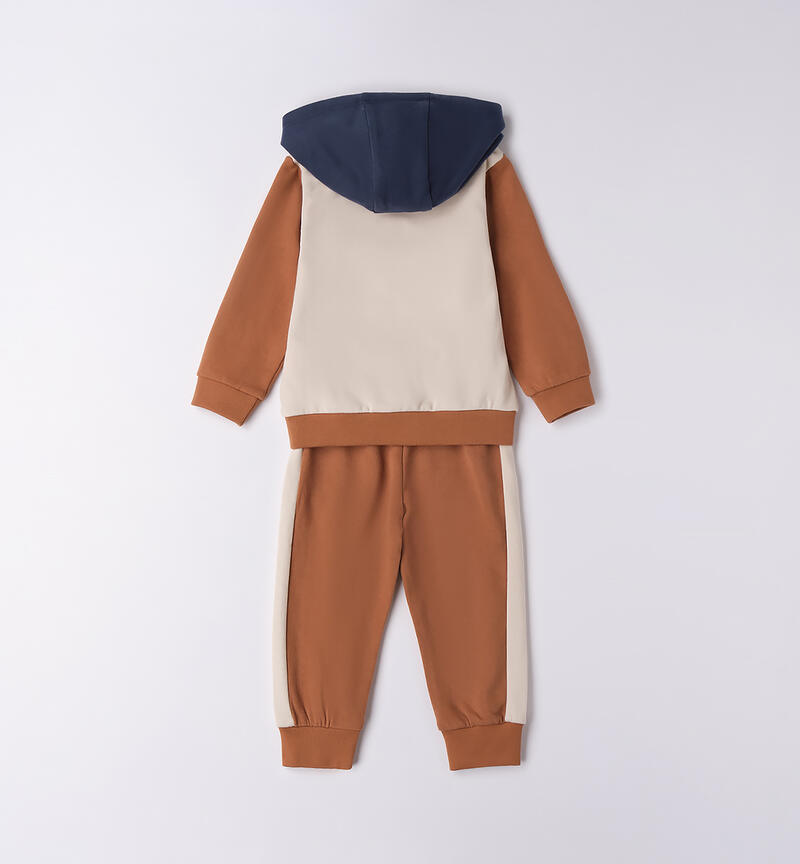 Tuta bambino sportiva ECRU'-0164