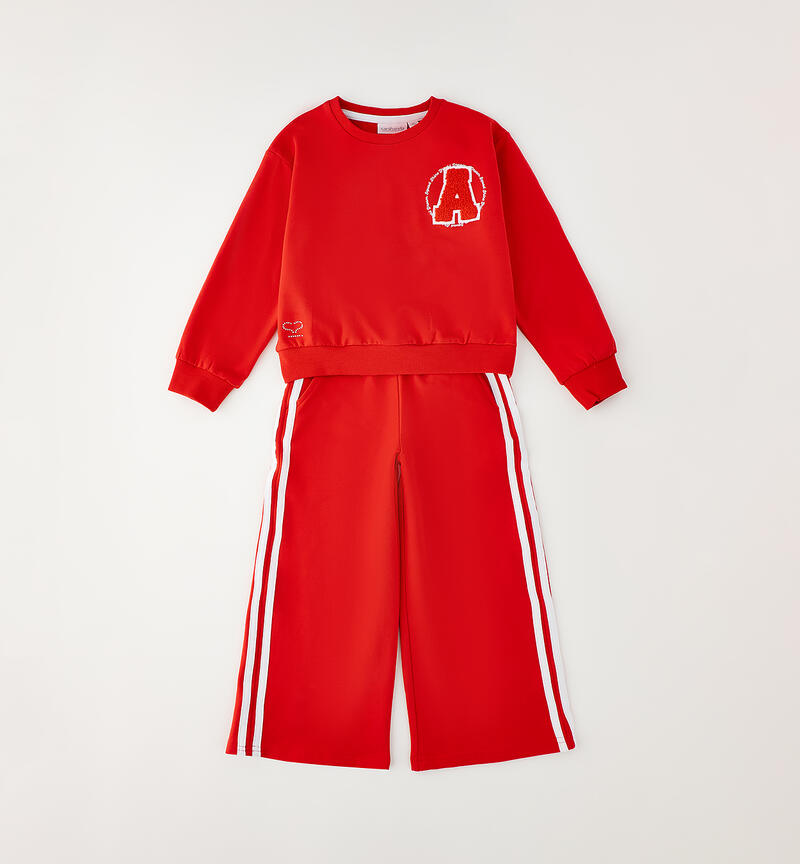 Sarabanda girls' tracksuit ROSSO-2236