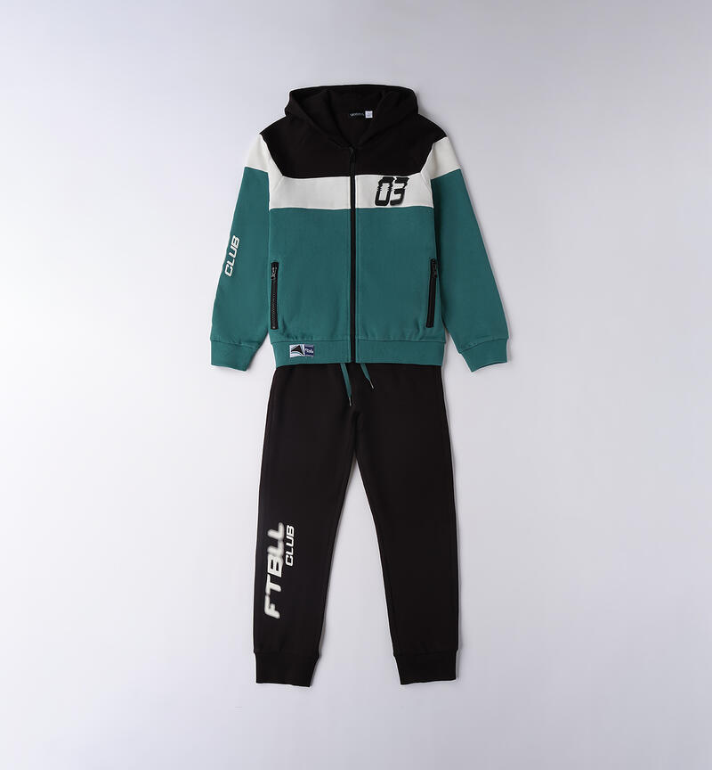 Tuta da ragazzo VERDE-4525