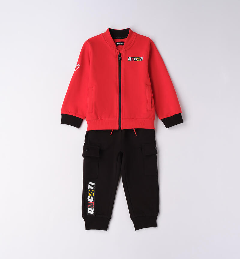 Tuta Ducati bambino ROSSO-2236