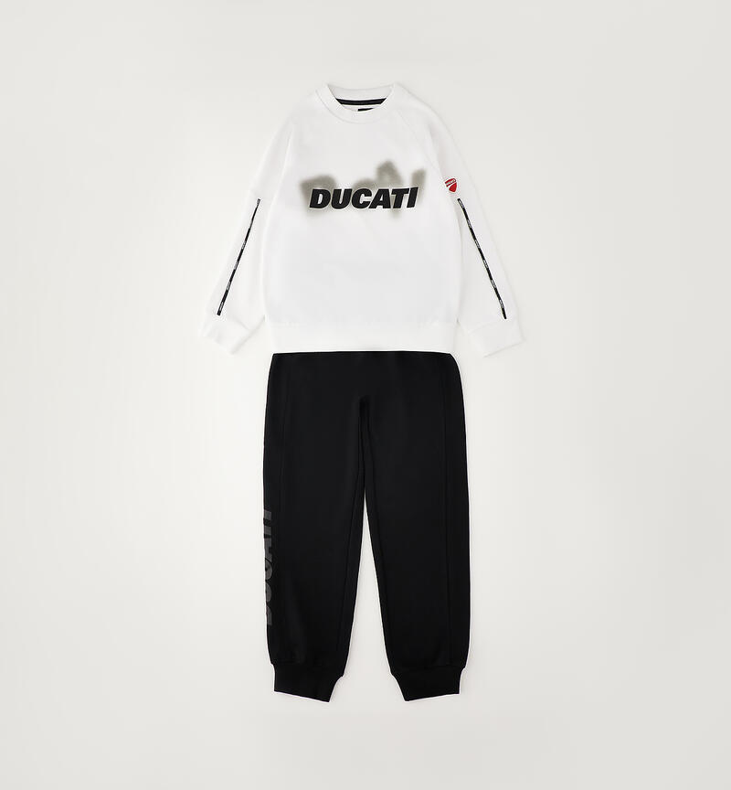 Ducati boy's suit BIANCO-0113