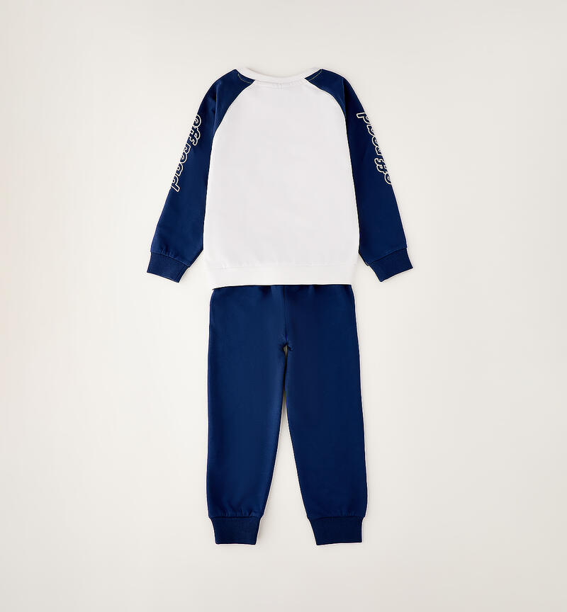 Two-piece tracksuit for children BIANCO-0113