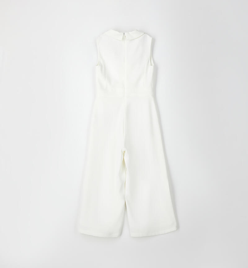 Tuta elegante per ragazza PANNA-0112