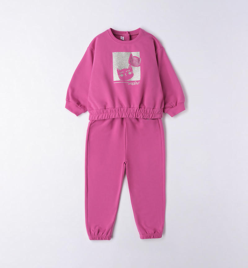 Sarabanda glitter outfit for girls from 9 months to 8 years ORCHIDEA-2832