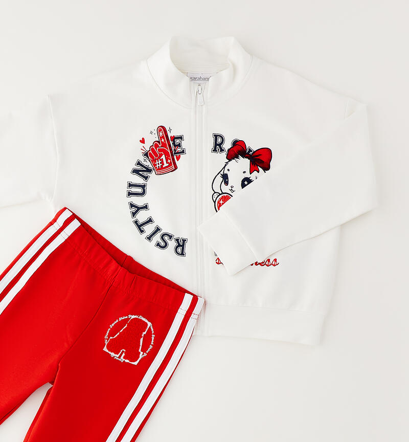 Sarabanda baby girl's jumpsuit BIANCO-0113