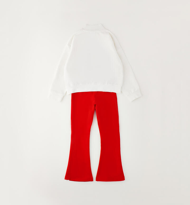 Sarabanda baby girl's jumpsuit BIANCO-0113