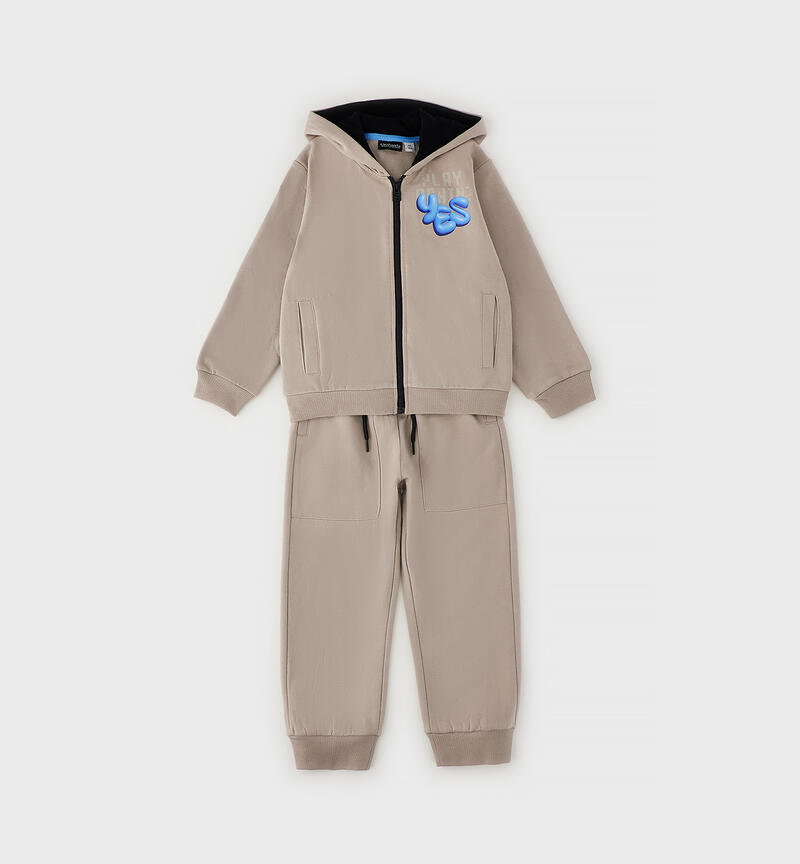 Tuta per bambino BEIGE SCURO-0445