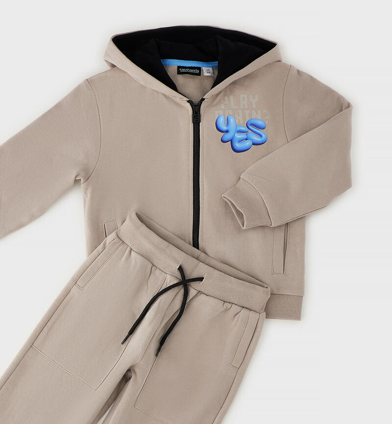 Tuta per bambino BEIGE SCURO-0445