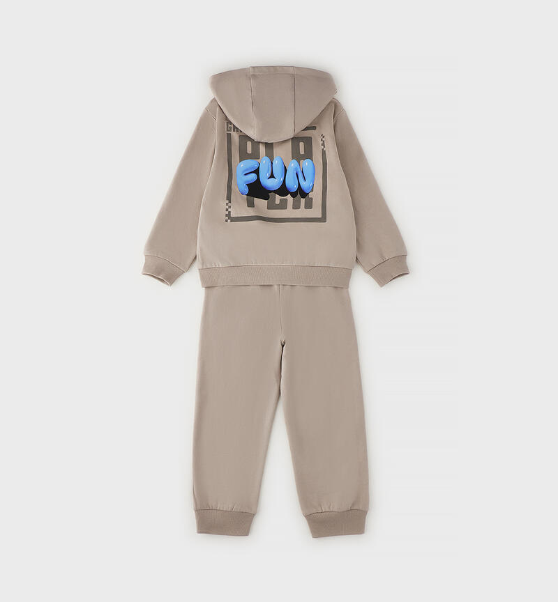 Tuta per bambino BEIGE SCURO-0445