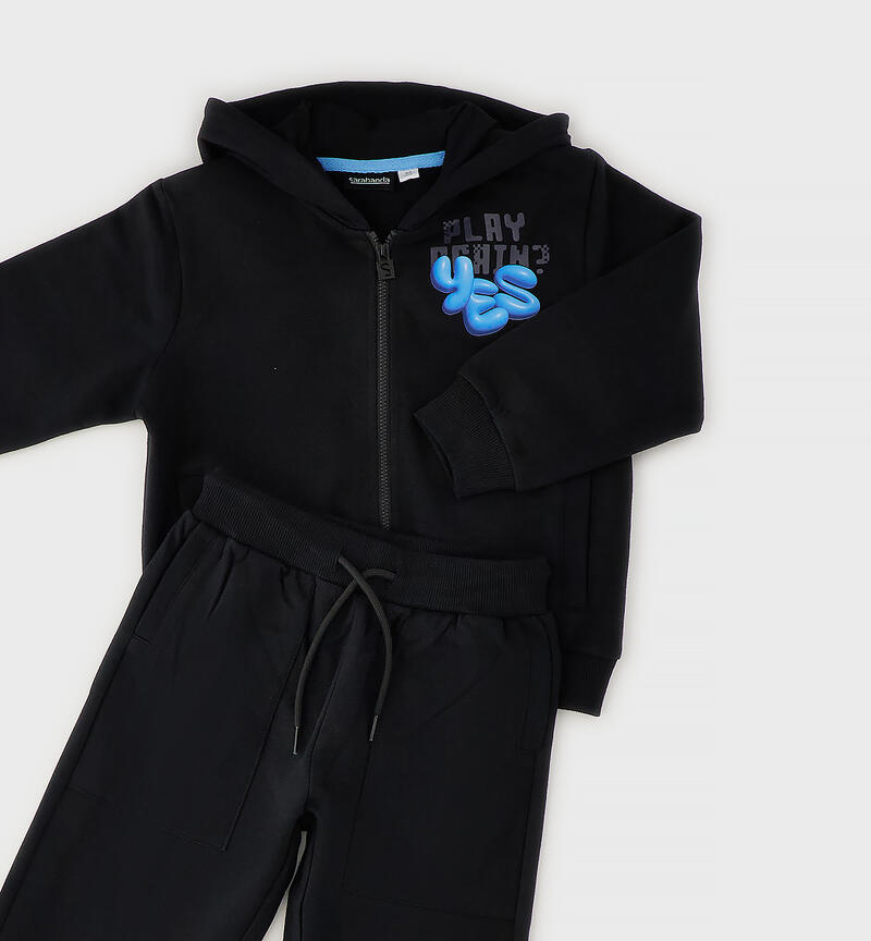 Tuta per bambino NERO-0658