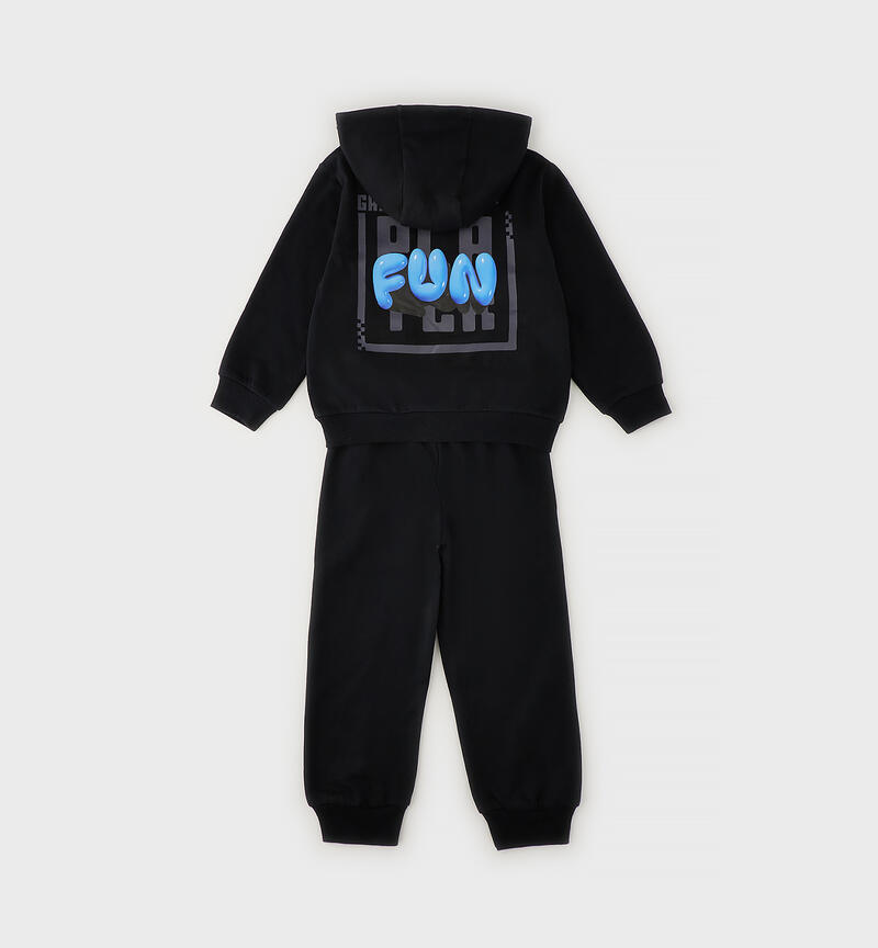 Tuta per bambino NERO-0658