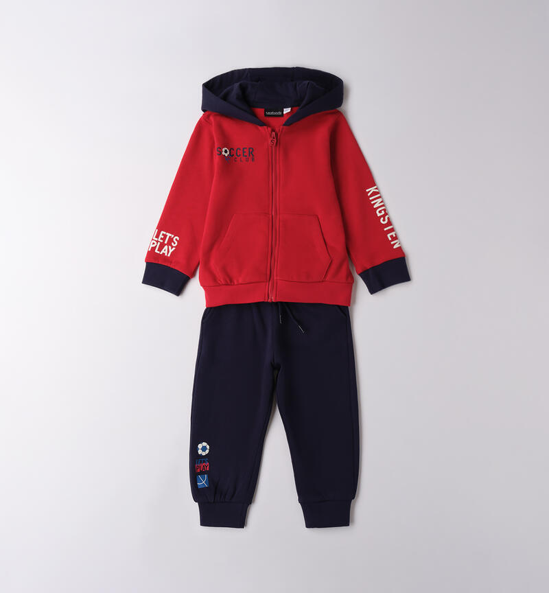 Tuta per bambino ROSSO-2253