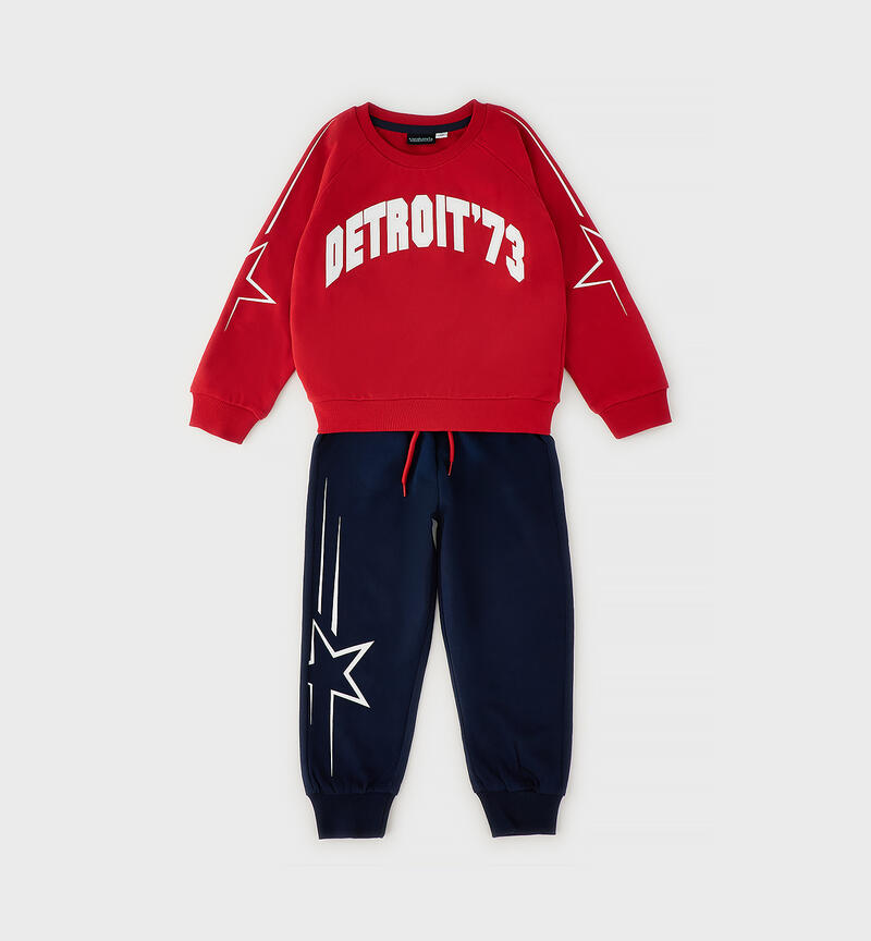 Tuta per bambino ROSSO-2253