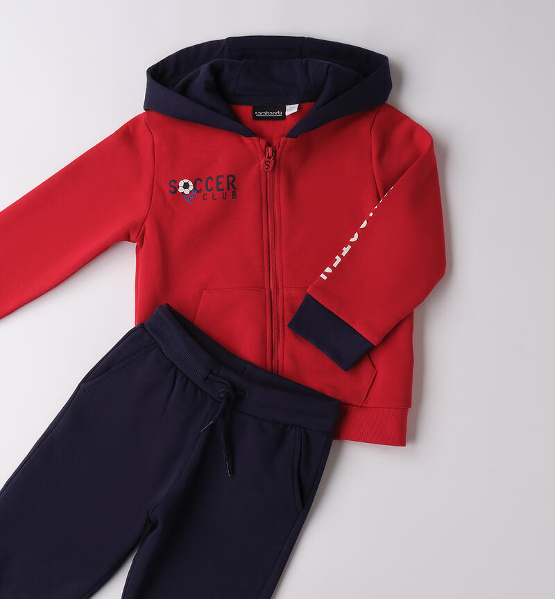 Tuta per bambino ROSSO-2253