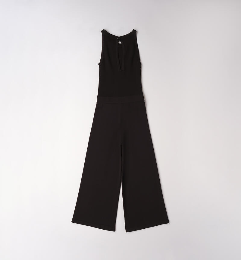 Tuta ragazza elegante NERO-0658
