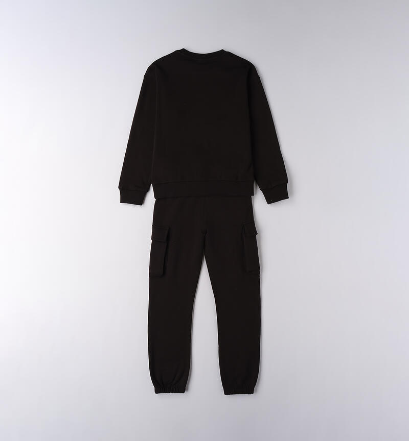Tuta ragazzo Sarabanda NERO-0658