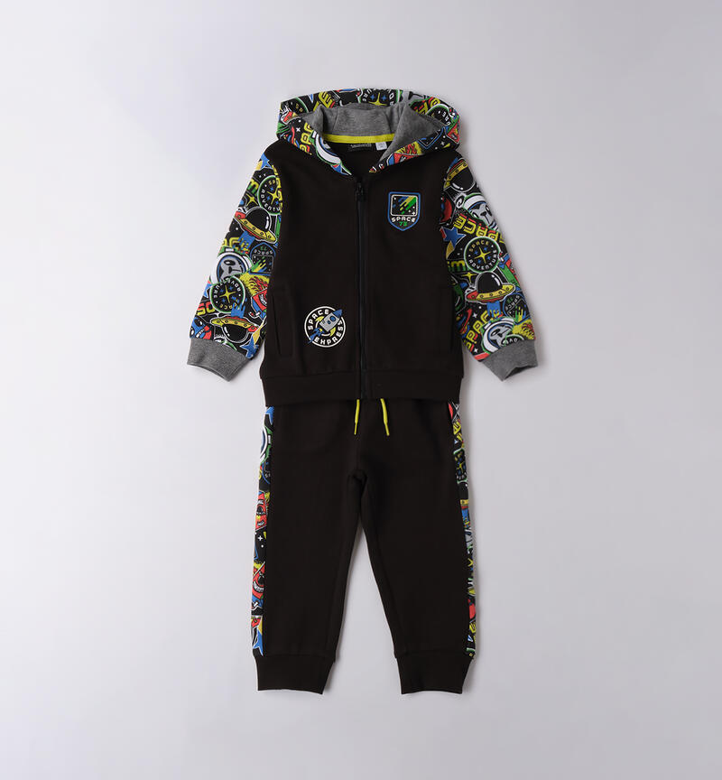 Tuta Sarabanda per bambino NERO-0658