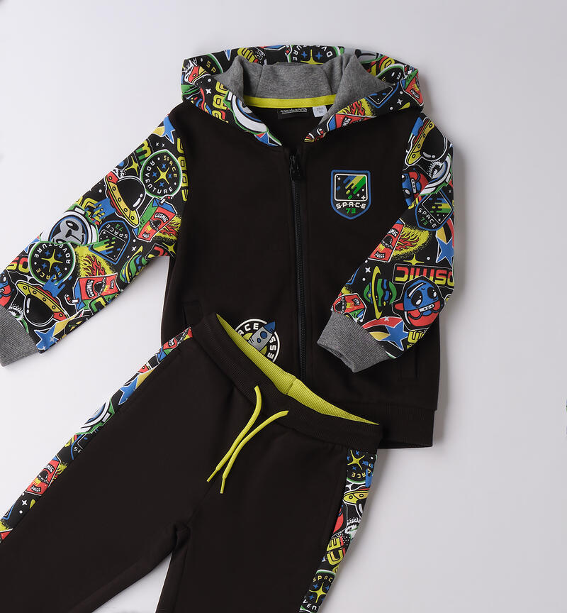 Tuta Sarabanda per bambino NERO-0658