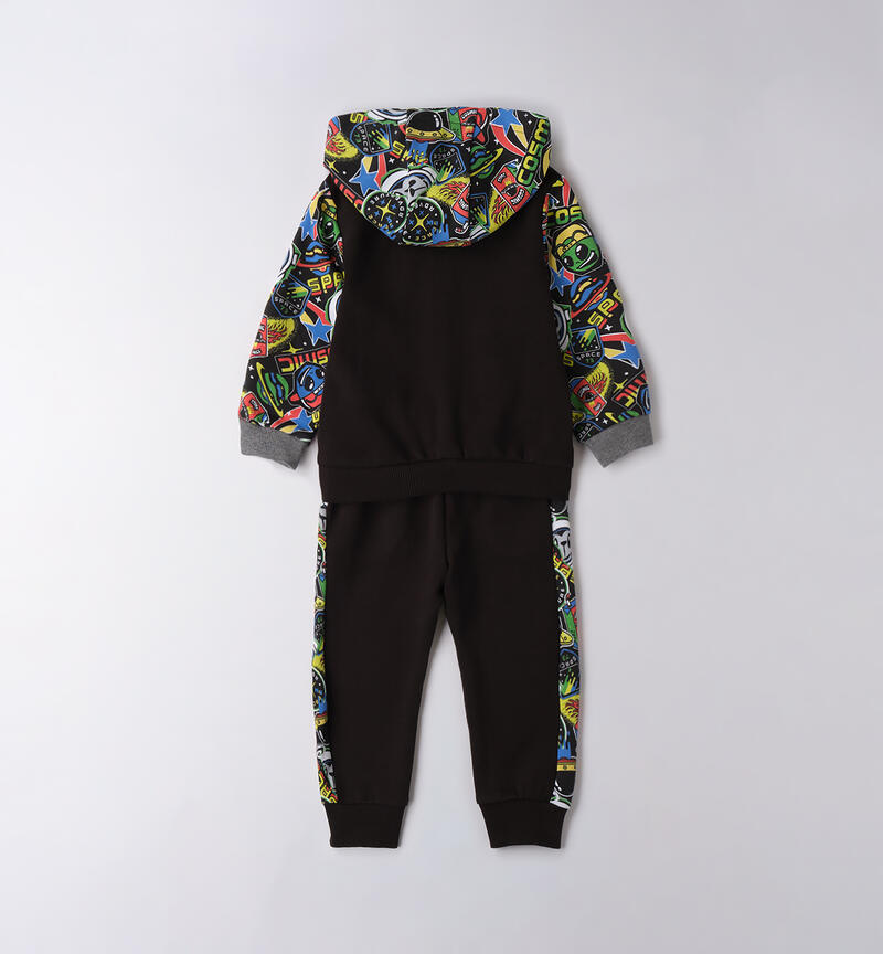Tuta Sarabanda per bambino NERO-0658