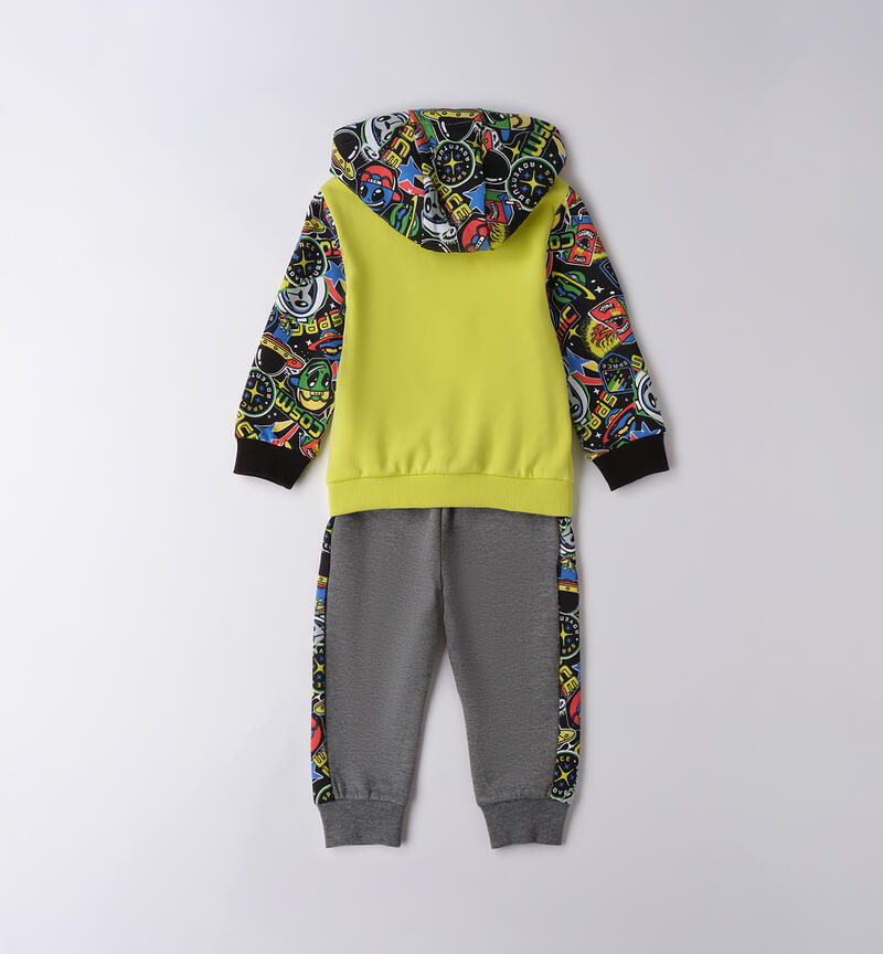 Tuta Sarabanda per bambino VERDE CHIARO-5242