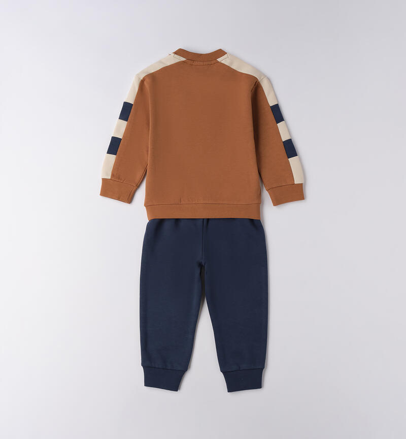 Tuta sportiva bambino BEIGE-1117