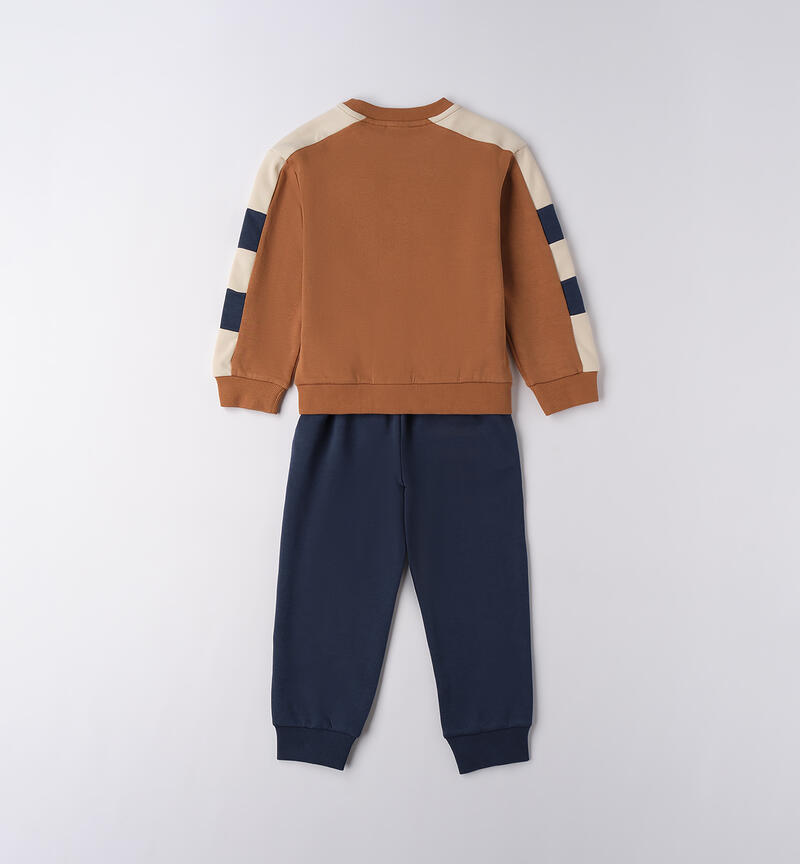 Tuta sportiva bambino BEIGE-1117