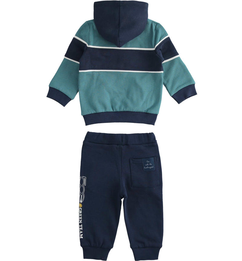 Tuta sportiva bambino Fiat Nuova 500 da 9 mesi a 8 anni Sarabanda VERDE-VERDE-6UF7