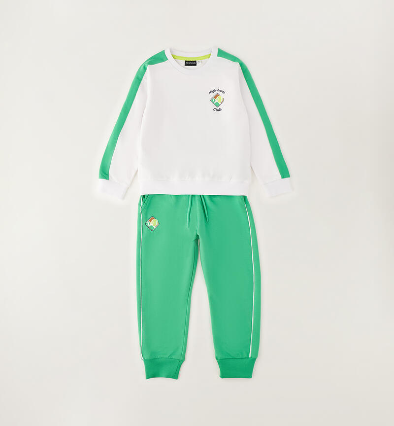 Tuta sportiva bambino Sarabanda BIANCO-0113