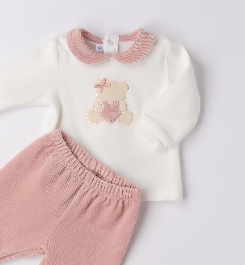 Tutina 2 pezzi neonata PANNA-0112