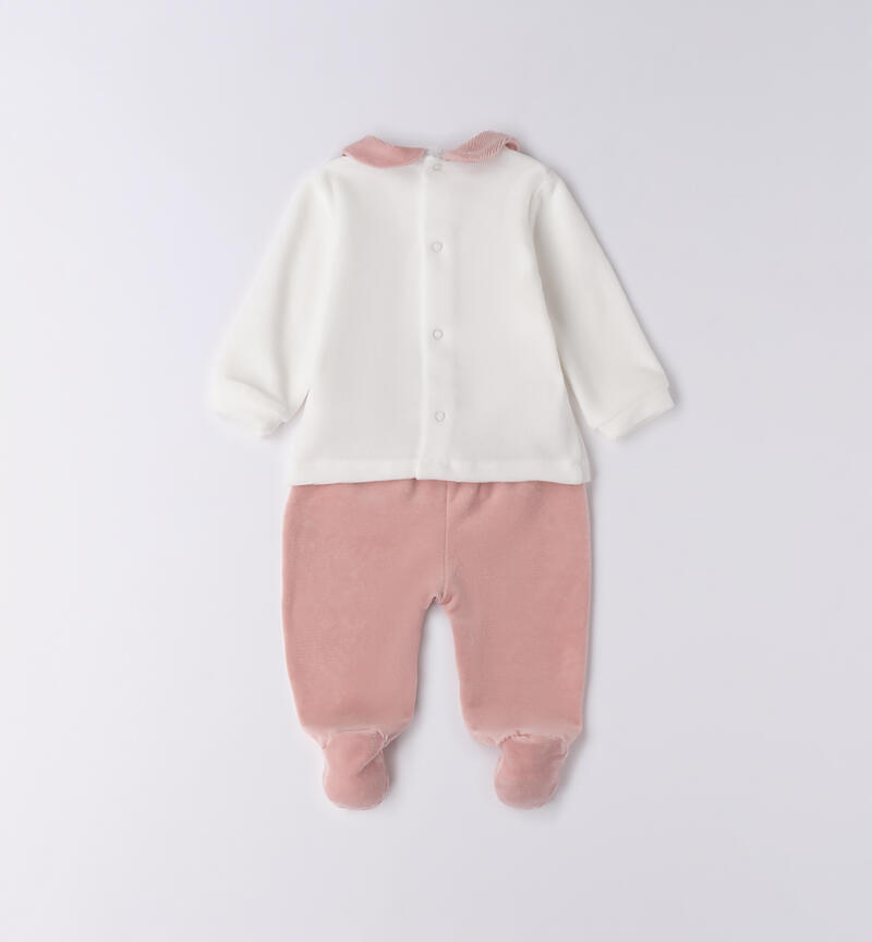 Tutina 2 pezzi neonata PANNA-0112