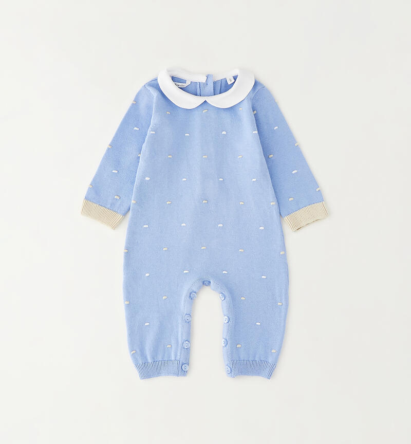 Baby girl's onesie AZZURRO-3862