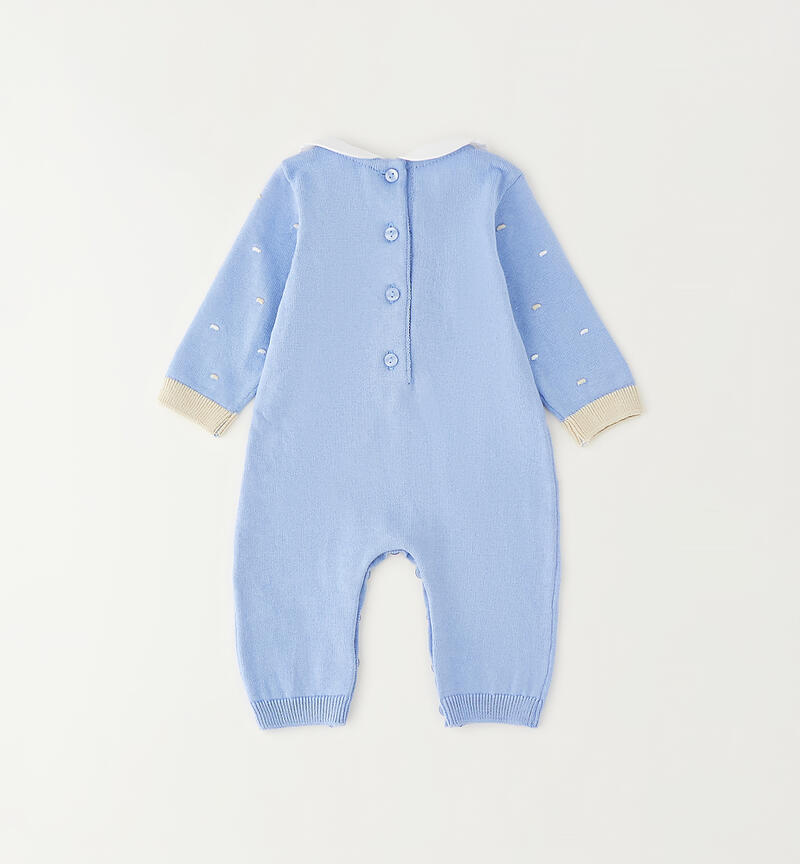 Baby girl's onesie AZZURRO-3862