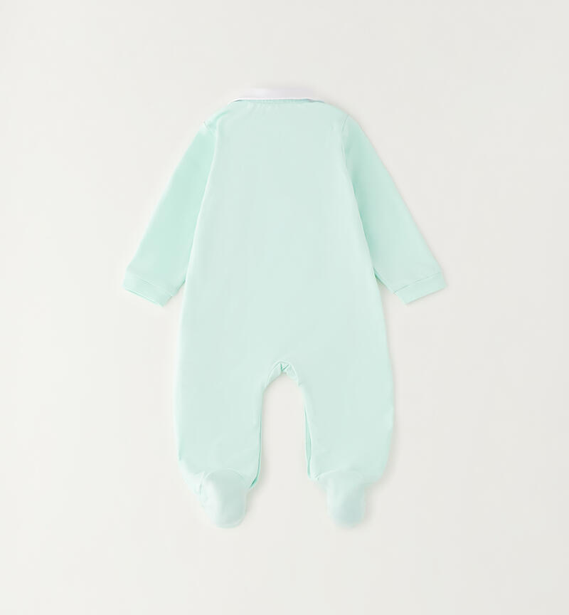Minibanda baby girl's onesie VERDE-4632