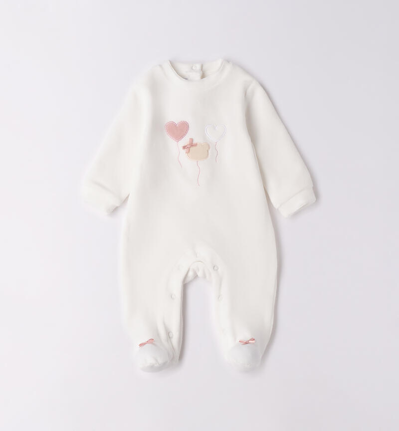 Tutina in ciniglia per neonata PANNA-0112