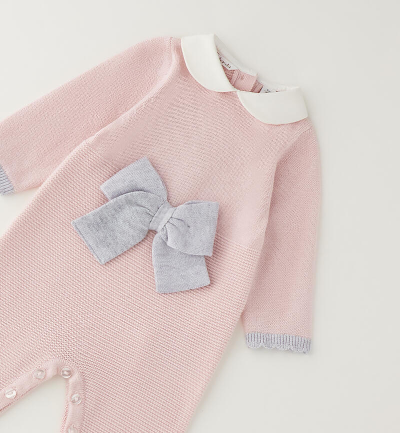 Newborn winter onesie PINK-2714