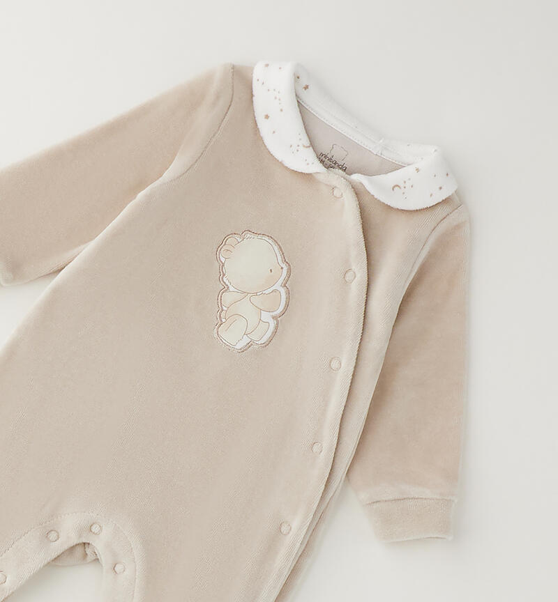 Minibanda unisex onesie ECRU'-0164