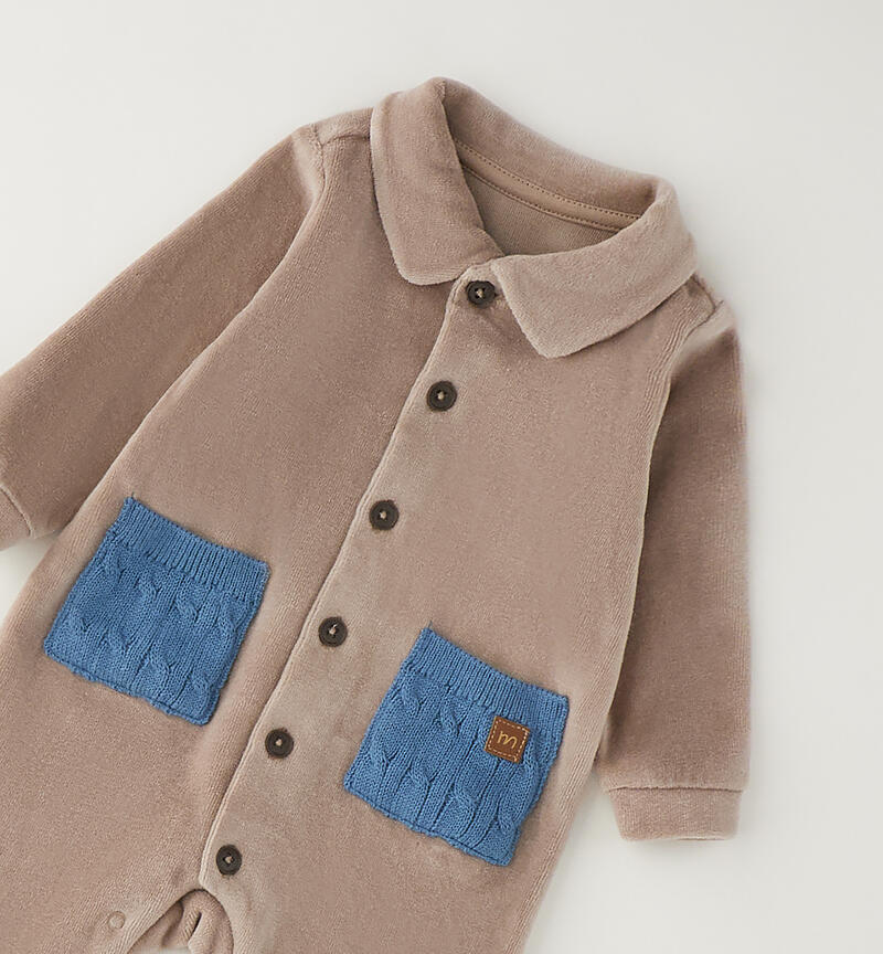 Tutina Minibanda per neonato BEIGE-0437