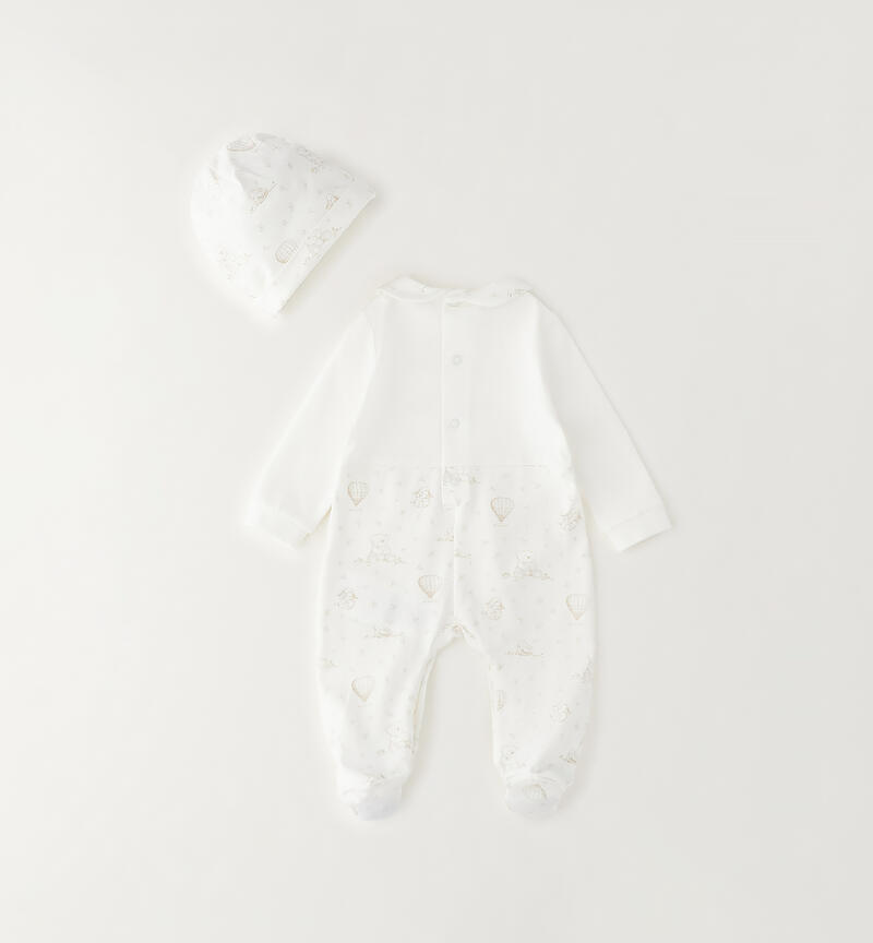 Unisex Miniband Onesie PANNA-ECRU'-6BZU