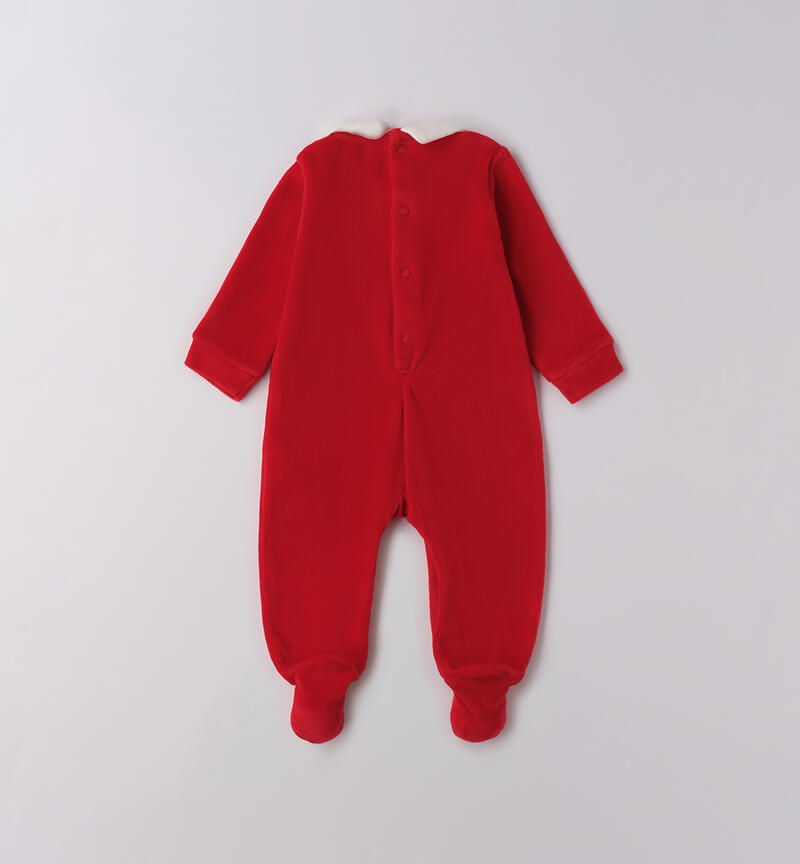 Tutina natalizia neonato ROSSO-2253