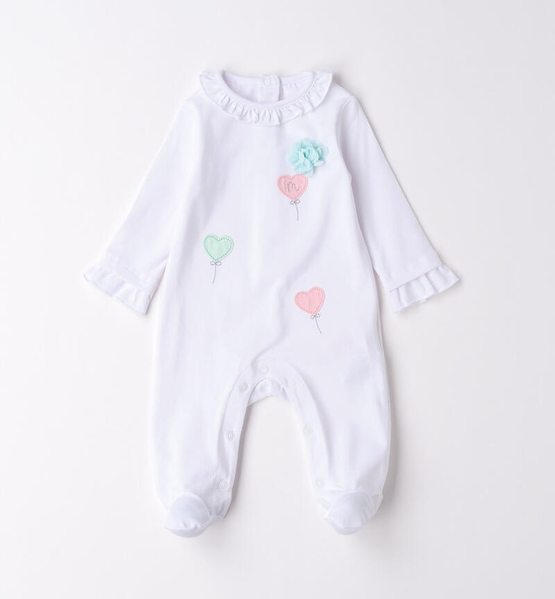 Tutina neonata estiva BIANCO-0113