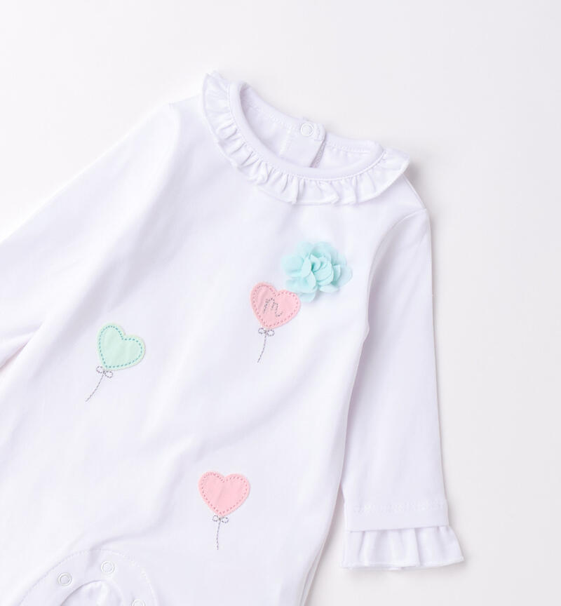 Tutina neonata estiva BIANCO-0113