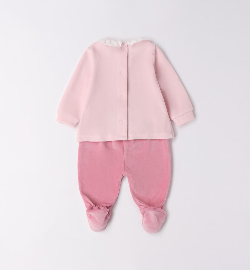 Minibanda baby girl romper PINK-2714