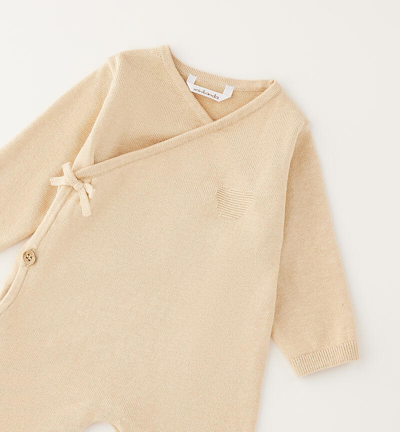 Unisex baby romper CREME BRULEE'E-0156