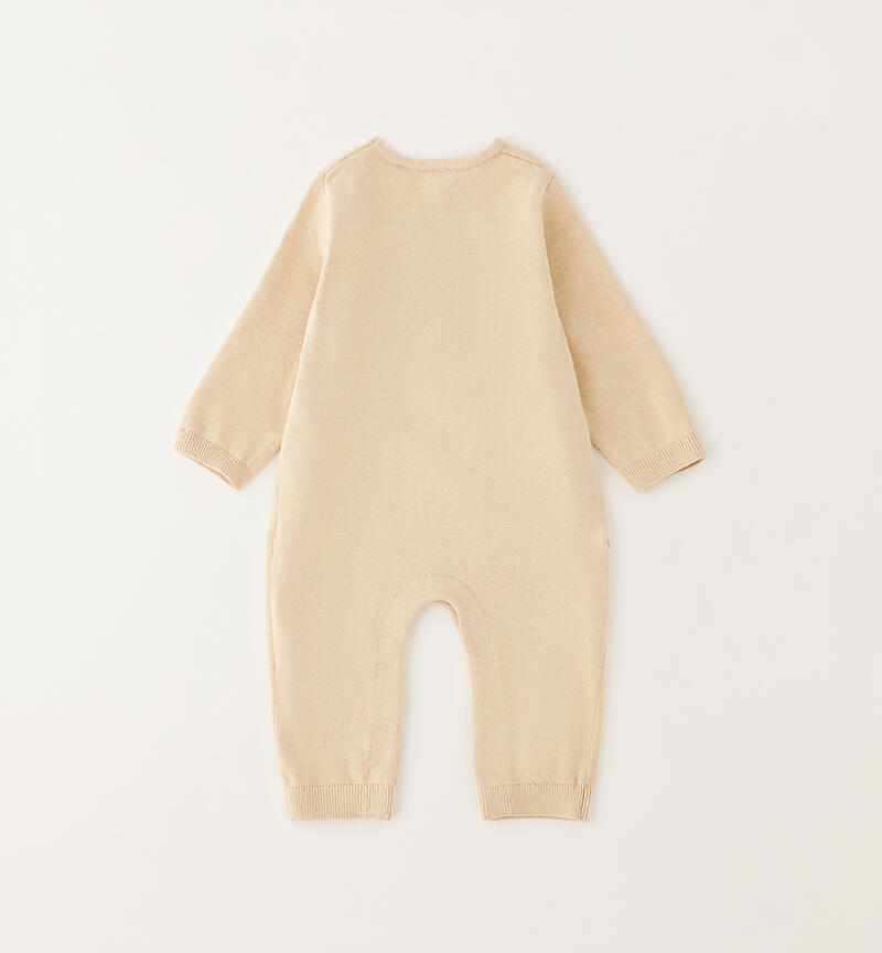 Unisex baby romper CREME BRULEE'E-0156