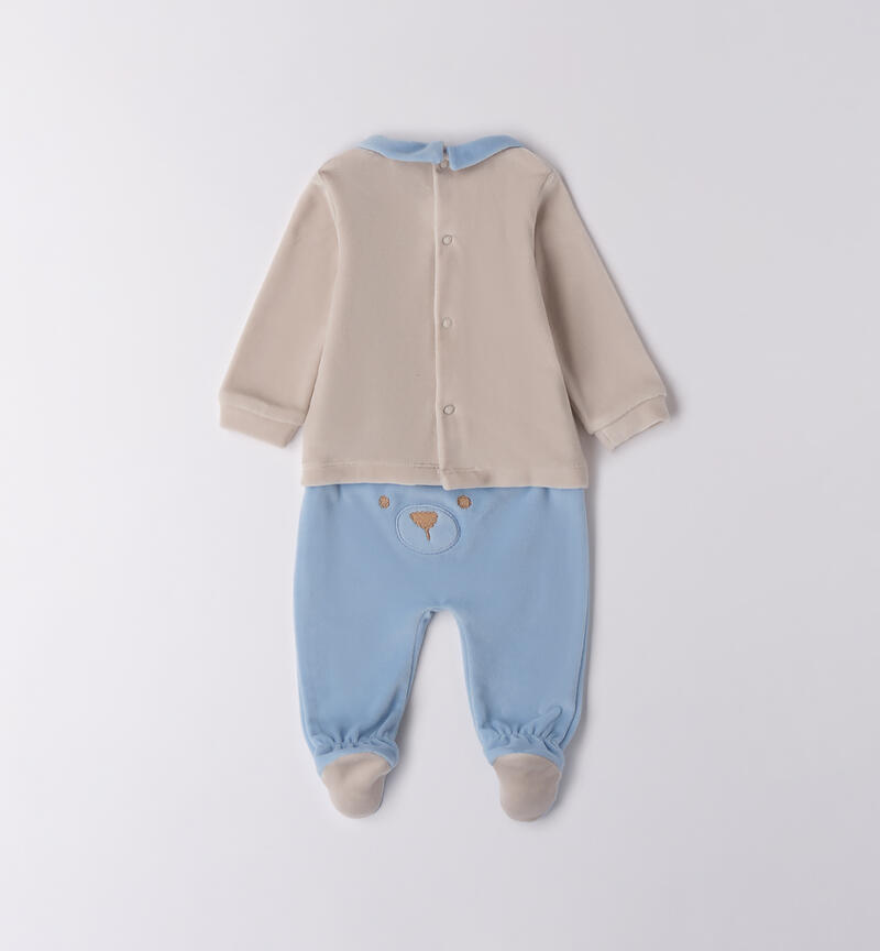 Tutina neonato 2 pezzi TORTORA-0521