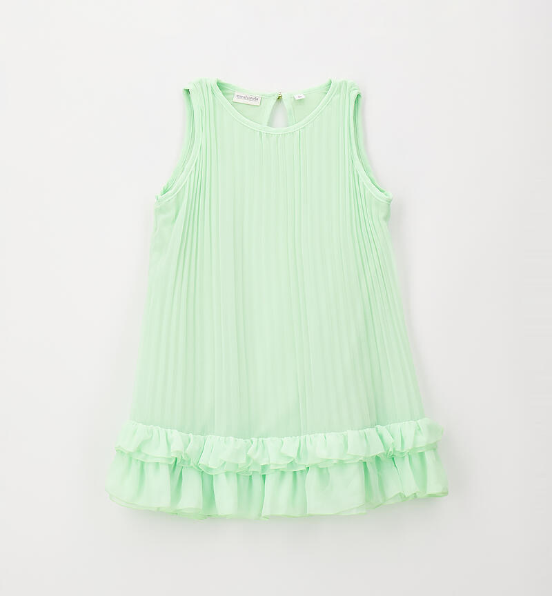 Sarabanda girl's dress VERDE-5121